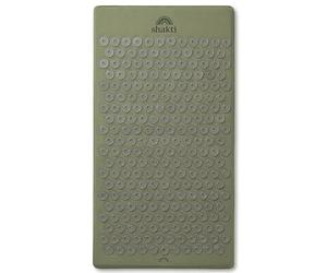 ShaktiMat [L'original] Tapis Acupression - Coton Biologique - Fabrication éthique - Soulage douleur dans le Dos, Pieds, Nuque, Jambes - Améliore circulation sanguine & Sommeil - Vert Sauge