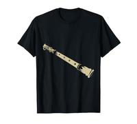 Shakuhachi Flûte - Zen Méditation Suizen Bambou Musique T-Shirt
