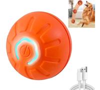 Shaky Ball Toy for Dogs, Shaky Ball Dog Toy, Automatic Moving Toy Ball, Vibrating Ball for Dogs, Interactive Dog Bouncing Vibrating Ball, USB Rechargeable for Small, Medium, Large Dogs (Orange-1PC)