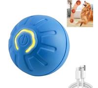 Shaky Ball Toy for Dogs, Shaky Ball Dog Toy, Automatic Moving Toy Ball, Vibrating Ball for Dogs, Interactive Dog Bouncing Vibrating Ball, USB Rechargeable for Small, Medium, Large Dogs (Blue-1PC)