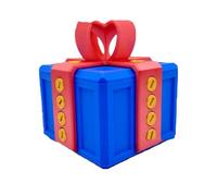 shalingmaoyi Coffret Cadeau 3D avec vis Coffret Cadeau agaçant Coffret Cadeau agaçant avec Rangement torsadé et Ornements de boîte Cadeau de Bureau de Couleurs Assorties (Red and Blue)