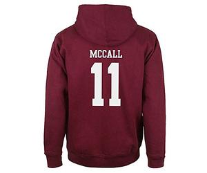 ShallGood Veste Oversize Veste Sweat à Capuche Hoodie à capuche Rouge MCCALL 11 EU M