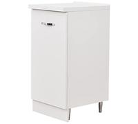 Shally Dogan Meuble de Base pour Cuisine, Meuble avec Structure en Bois Robuste et Durable (Porte Simple)