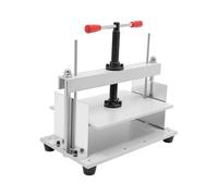 Shalmidor Presse manuelle, force d'impression de 1,5 tonne, presse à reliure pour papier jusqu'à A4, avec système de vis à poignée rotative, presse à livres pour lisser le papier, les livres, les