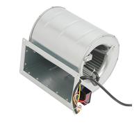 Shalmidor Ventilateur centrifuge 220 V - Prise européenne - 1300 Umin - Débit d'air élevé - 2966 CFH - Ventilateur radial pour la maison, l'atelier, le bureau