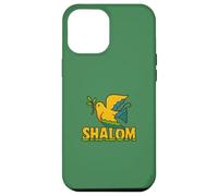 Shalom Dove Peace Jewish Holidays Hashana Pâque Coque pour iPhone 12 Pro Max