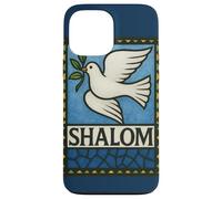 Shalom Dove Peace Jewish Holidays Hashana Pâque Coque pour iPhone 13 Pro Max
