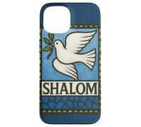 Shalom Dove Peace Jewish Holidays Hashana Pâque Coque pour iPhone 15