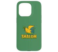 Shalom Dove Peace Jewish Holidays Hashana Pâque Coque pour iPhone 15 Pro