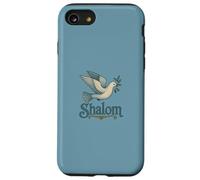 Shalom Dove Peace Jewish Holidays Hashana Pâque Coque pour iPhone SE (2020) / 7 / 8