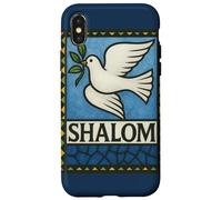 Shalom Dove Peace Jewish Holidays Hashana Pâque Coque pour iPhone X/XS
