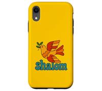 Shalom Dove Peace Jewish Holidays Hashana Pâque Coque pour iPhone XR