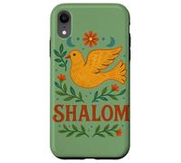 Shalom Dove Peace Jewish Holidays Hashana Pâque Coque pour iPhone XR