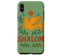 Shalom Dove Peace Jewish Holidays Hashana Pâque Coque pour iPhone XS Max