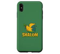 Shalom Dove Peace Jewish Holidays Hashana Pâque Coque pour iPhone XS Max