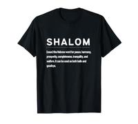 Shalom Mots hébreux May Peace Be with You T-Shirt