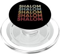 Shalom Rosh Hashanah Shofar Yom Kippur Jewish Hanukkah Elul PopSockets PopGrip pour MagSafe