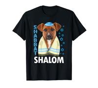 Shalom Shabbat juif amusant avec kippa T-Shirt