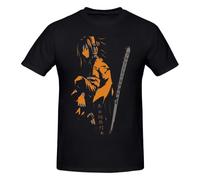 Shaman King T Shirt Shaman King YOH Orange T-Shirt Black M