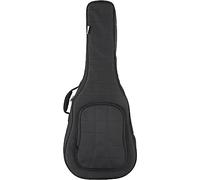 Shaman WGBT-4122BK Housse Guitare Western épaisse et rembourrée, Support Manche réglable, Poche extérieure avec Compartiment Tablette, Harnais Sac à Dos, Noir.