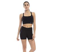 Shambhala Barcelona Osi Bra/Soutien-Gorge de Sport en Polyester recyclé pour Femme Noir Extra Small