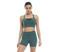 Shambhala Barcelona Osi Bra/Soutien-Gorge de Sport en Polyester recyclé pour Femme, Vert forêt, Extra Large