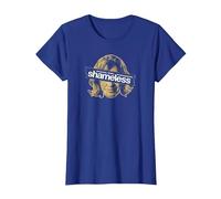 Shameless Frank Cover Up T-Shirt, Femme, Bleu Royal, M
