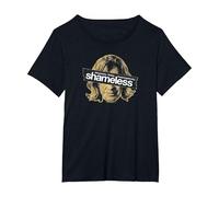 Shameless Frank Cover Up T-Shirt, Femme Grandes Tailles, Noir, 2X
