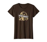 Shameless Frank Cover Up T-Shirt, Femme, Marron, XS