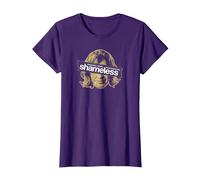 Shameless Frank Cover Up T-Shirt, Femme, Violet, XS