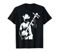 Shamisen Tradition Musicale - Joueur Tsugaru Bachi T-Shirt