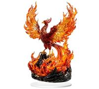 Shamoparty Décoration Phoenix de feu, statue de Phoenix de feu, décoration de bureau acrylique 2D, cadeaux créatifs, cadeaux de vacances, pièces de décoration artistique, belles pièces