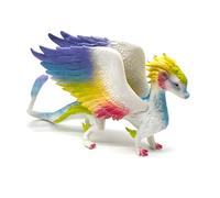 Shamoparty Magnifiques pièces de dragon arc-en-ciel, jouets pour enfants, animaux mythiques, garçons et filles, anniversaire, cadeau de remise de diplôme, cadeau d'école