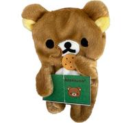 Shamoparty Trousse en peluche Easy Bear - Grande capacité - Motif animal - Pour garçons et filles - Pour l'école et le bureau, marron, mignon