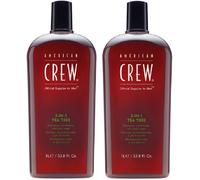Shampoing 3 En 1 Au Théier American Crew 33,8 Onces Paquet De 2
