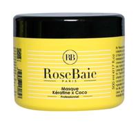 Shampoing 500ml + Masque 500ml + Sérum 100ml RoseBaie - Huile de Coco et Kératine, Masque 500ml