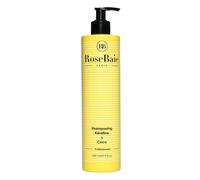 Shampoing 500ml + Masque 500ml + Sérum 100ml RoseBaie - Huile de Coco et Kératine, Shampoing 500ml