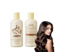 Shampoing à l'Ail 300ml, Garlic Shampoo Nourrit et Renforce les Cheveux, Lutte contre la Chute des Cheveux et Stimule la Croissance, Formule Naturelle pour des Cheveux Sain
