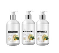 Shampoing à l'eau de riz pour la croissance des cheveux, anti-chute et cheveux clairsemés, après-shampoing épaississant à la biotine, nettoie le cuir chevelu, pour hommes et femmes