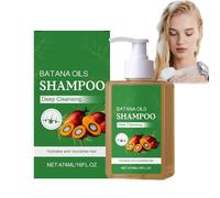 Shampoing à L'Huile De Batana, Soin Capillaire Contre La Chute De Cheveux, éLimine Les Pointes Fourchues, Hydrate Et Favorise La Croissance Des Cheveux, Shampoings à L'Huile De Batana (1 PCS)