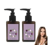 Shampoing à l'Hydrolat d'Oignon | Biotine & Oignon | Apaise le Cuir Chevelu | Cheveux Plus Forts, Plus Volumineux et Plus Épais | Pour Tous Types de Cheveux (2 pièce)
