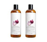 Shampoing à l'oignon rouge au romarin | 2X200 ml Shampoing croissance cheveu | Shampoings fortifiant à l'huile romarin contre chute cheveu favorisant pousse | Soin cuir chevelu contre chute cheveux