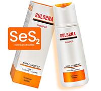 Shampoing Anti Pellicule SULSENA - Sans Sulfate - Pour Hommes et Femmes - Soulage Démangeaisons et Régule Sébum - Efficace Contre les Pellicules - Shampoing pour Cheveux - Anti Pellicule