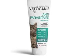 Shampoing anti-puces - VETOCANIS - Répulsif Chat 300ml