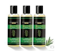 Shampoing au Romarin - Organic Rosemary Shampoo, Shampoing au Romarin pour Épaissir les Cheveux - Formule Nourrissante et Hydratante pour Femmes et Hommes (3pc)