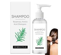 Shampoing au romarin pour cheveux clairsemés, shampoing bio à l'extrait de romarin pour nourrir le cuir chevelu, shampoings hydratant pour cuir chevelu sec, shampoings nettoyant et réparateur. (1PCS)