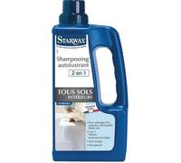 Starwax - Shampooing autolustrant sols intérieurs - Nettoie et ravive la brillance - 2 en 1 - 1 L