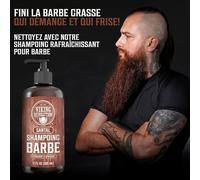 - Shampoing Barbe Homme & Après Shampoing Barbe Homme - Huile D'argan & De Jojoba - Adoucit & Renforce - Parfum Bois De Santal - 500 Ml X 2