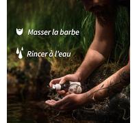 Shampoing Barbe Homme Naturel 250ml - Boisé - Plus D'hydratation Pour Une Barbe Plus Fournie Et Plus Saine - 2-En-1 Savon À Barbe Et Revitalisant Pour Barbe - Produit Barbe Hommes