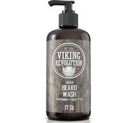 - Shampoing Barbe - Shampoing Barbe Homme Avec Huile D'argan - Adoucit & Renforce - Parfum Eucalyptus & Menthe Poivrée - 500 Ml